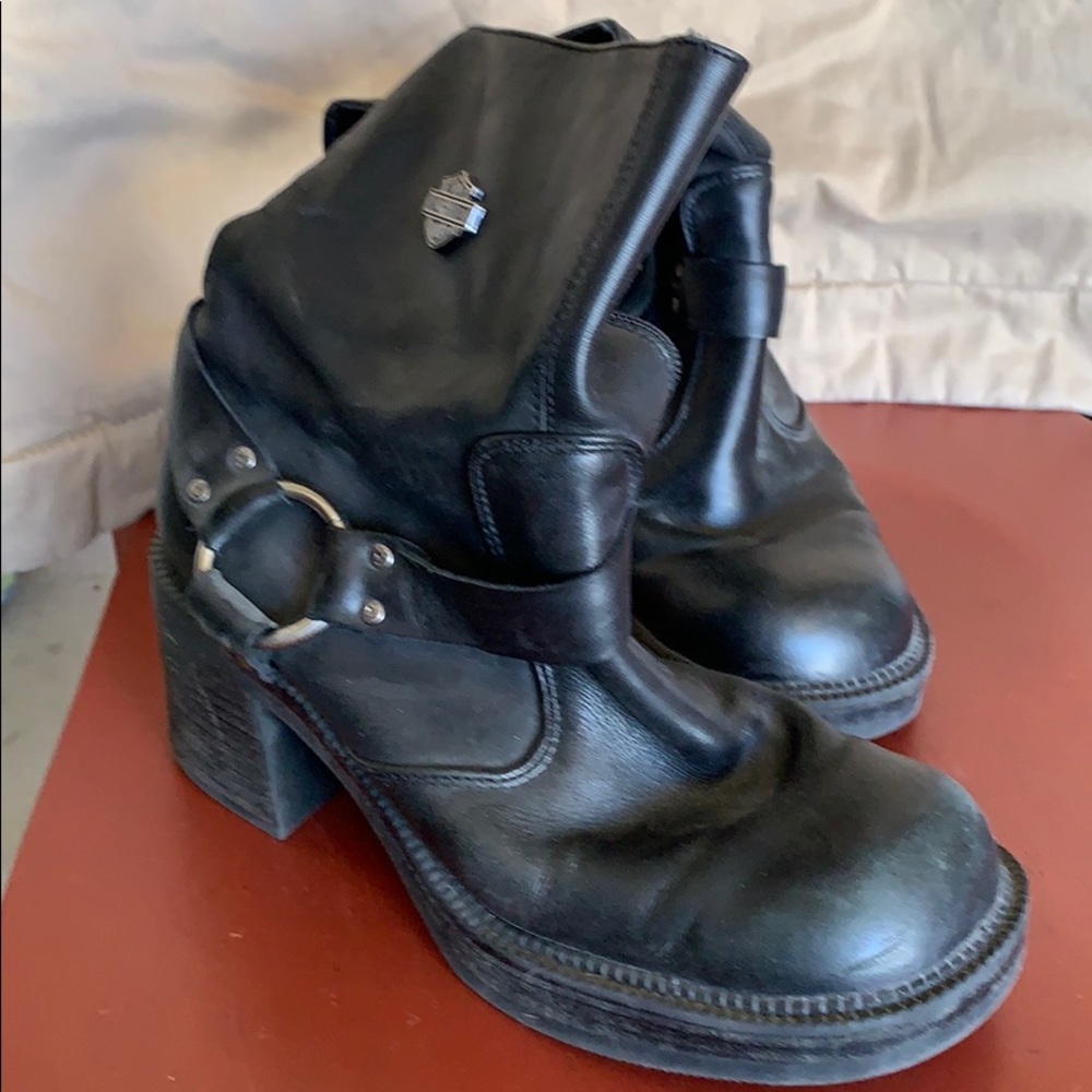 Harley Davidson Leather Boots